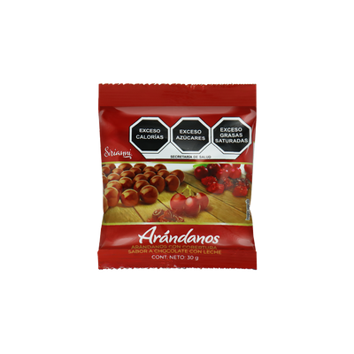 ARANDANOS C/CHOCOLATE 6/12/30GRS