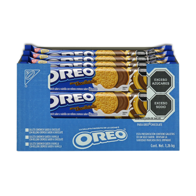 OREO CHOCOVAINILLA 12/105G