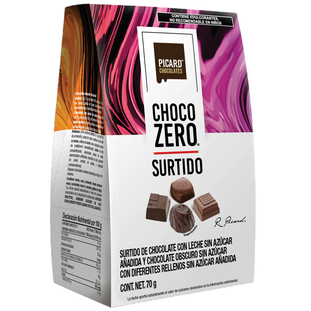 P CHOCO ZERO 12/70G
