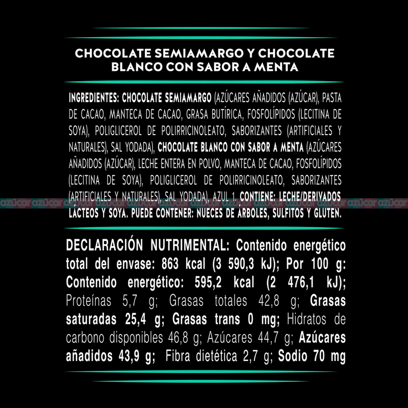 TUBO MINUIT MENTA 12/160 GRS