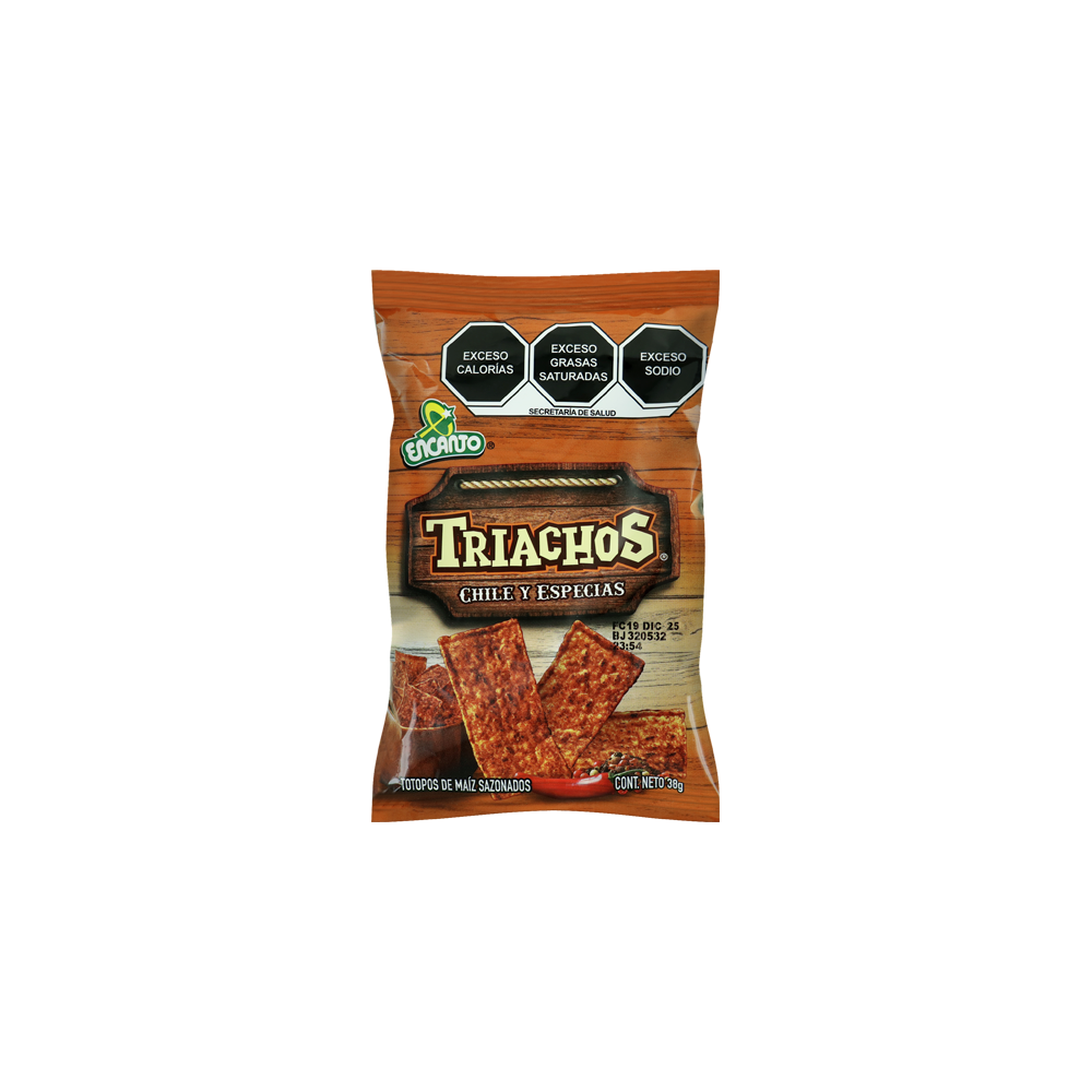 TRIACHOS 38G CHILE Y ESPECIAS C/50