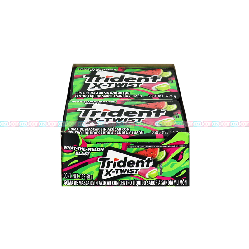 TRIDENT X TWIST SANDIA LIMON 18/8