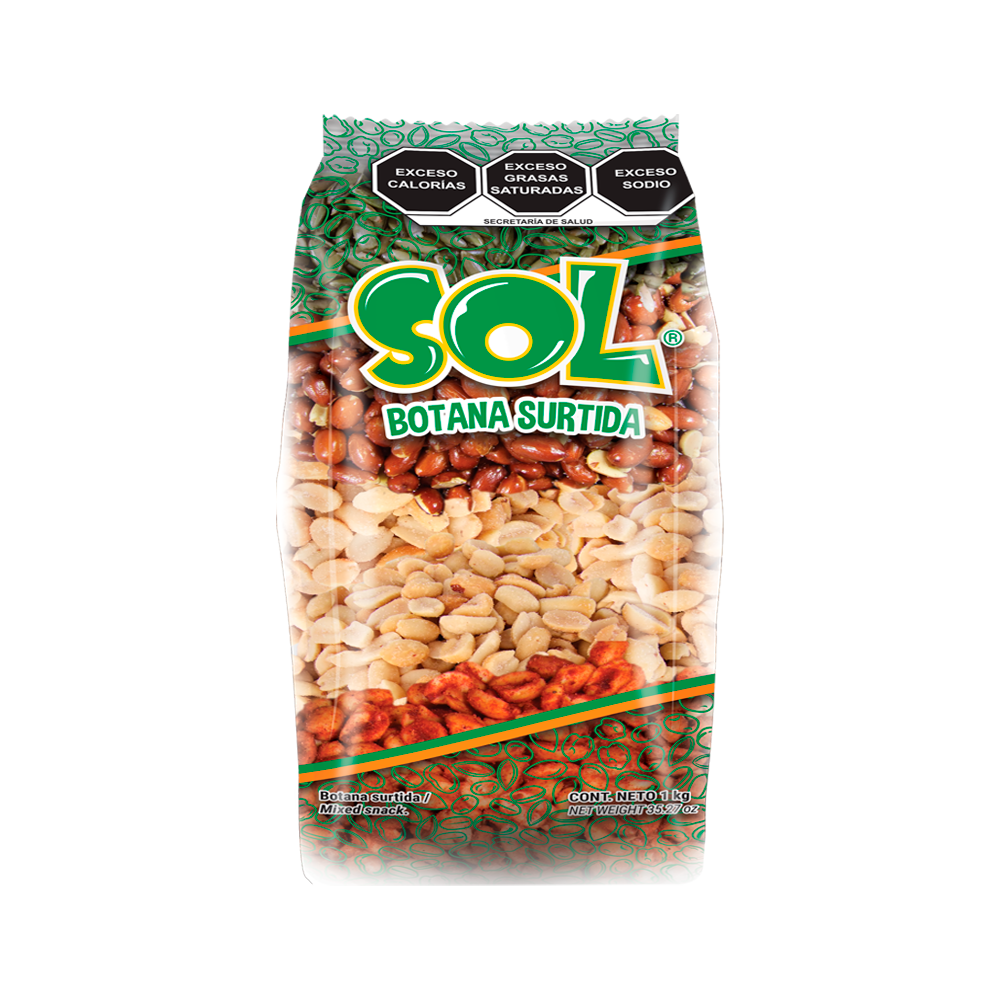 SOL BOTANA SURTIDA 30/1 KG
