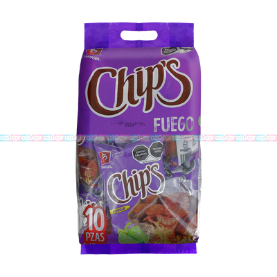CHIPS FUEGO 4/10