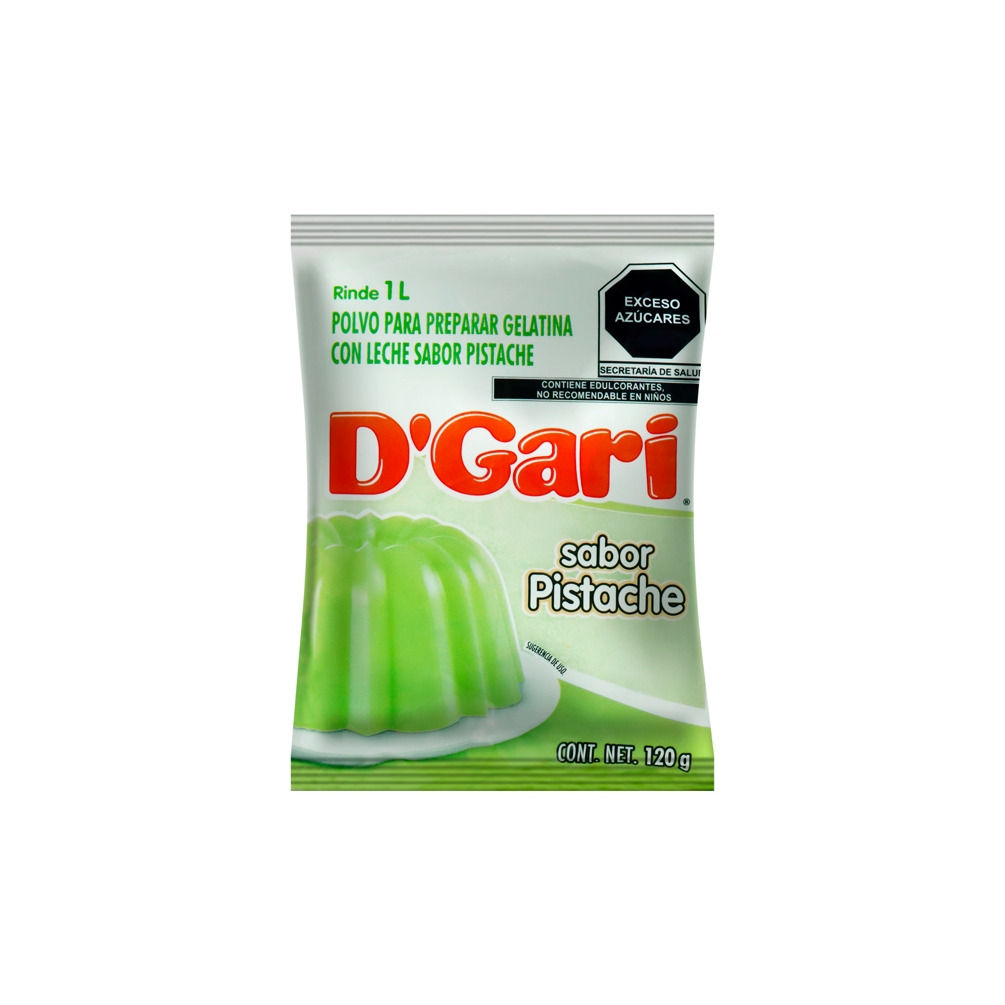 GARI PISTACHE 50/120 GRS