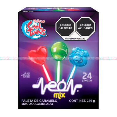 PAL. NEON MIX 24/24PZA