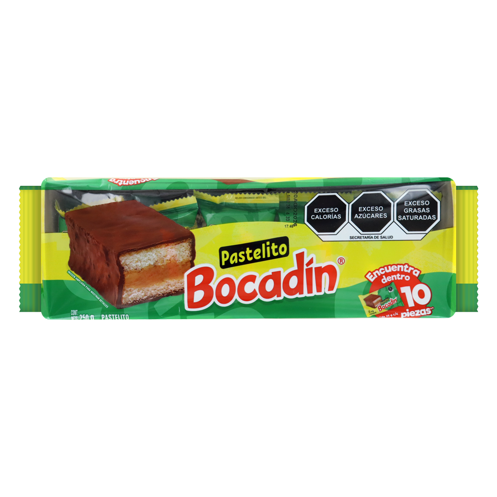 PASTELITO BOCADIN 10/10PZ