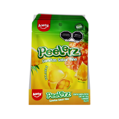 PEELERZ GOMITAS PIÑA  6/8 PZA