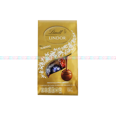 LINDOR BOLSA SURTIDO 12/120 G