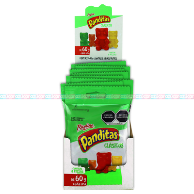 PANDITAS CLASICO 14/8/60GRS