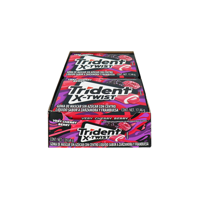 TRIDENT X TWIST RASPBERRY 18/8