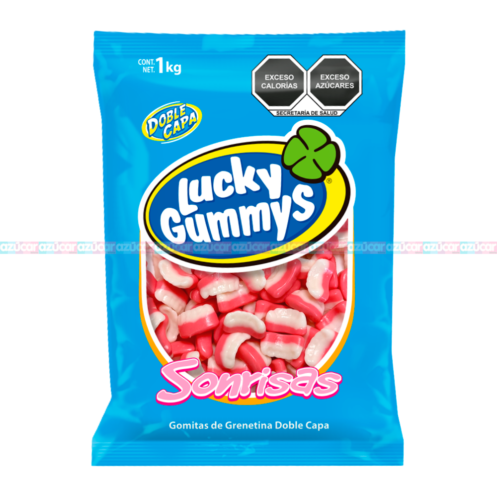 LUCKY GUMMYS SONRISAS 8/1 KG