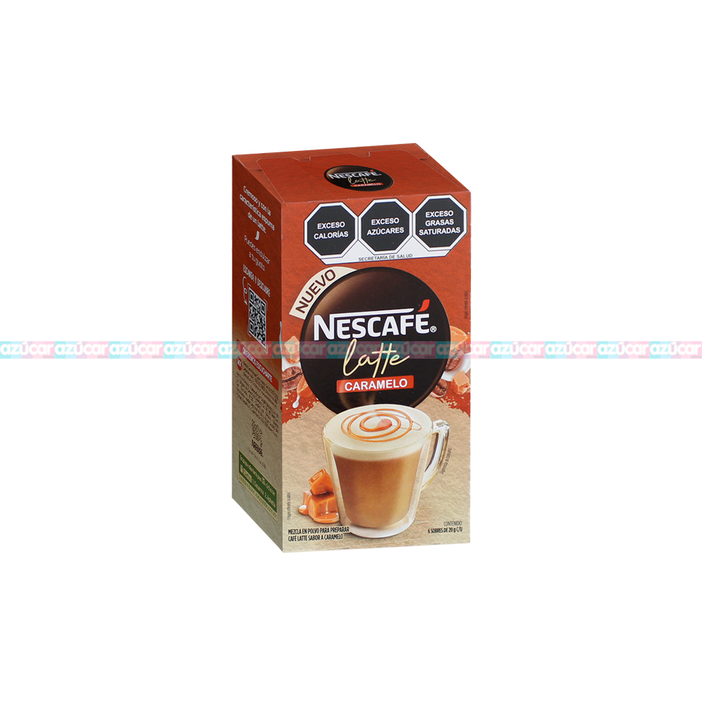 NESCAFE LATTE CARAMELO 6/6 20g