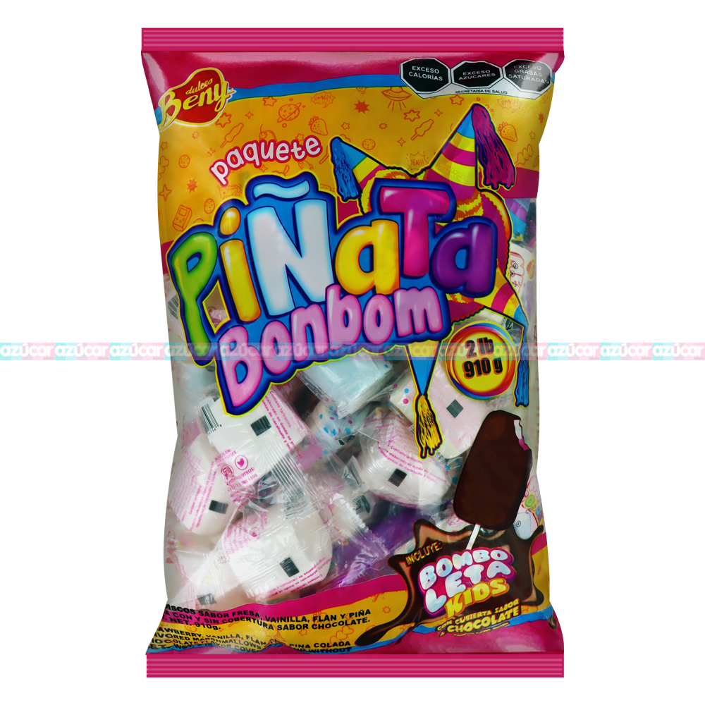 BENY PIÑATA PAQ. BOMBOM 6/910GRS