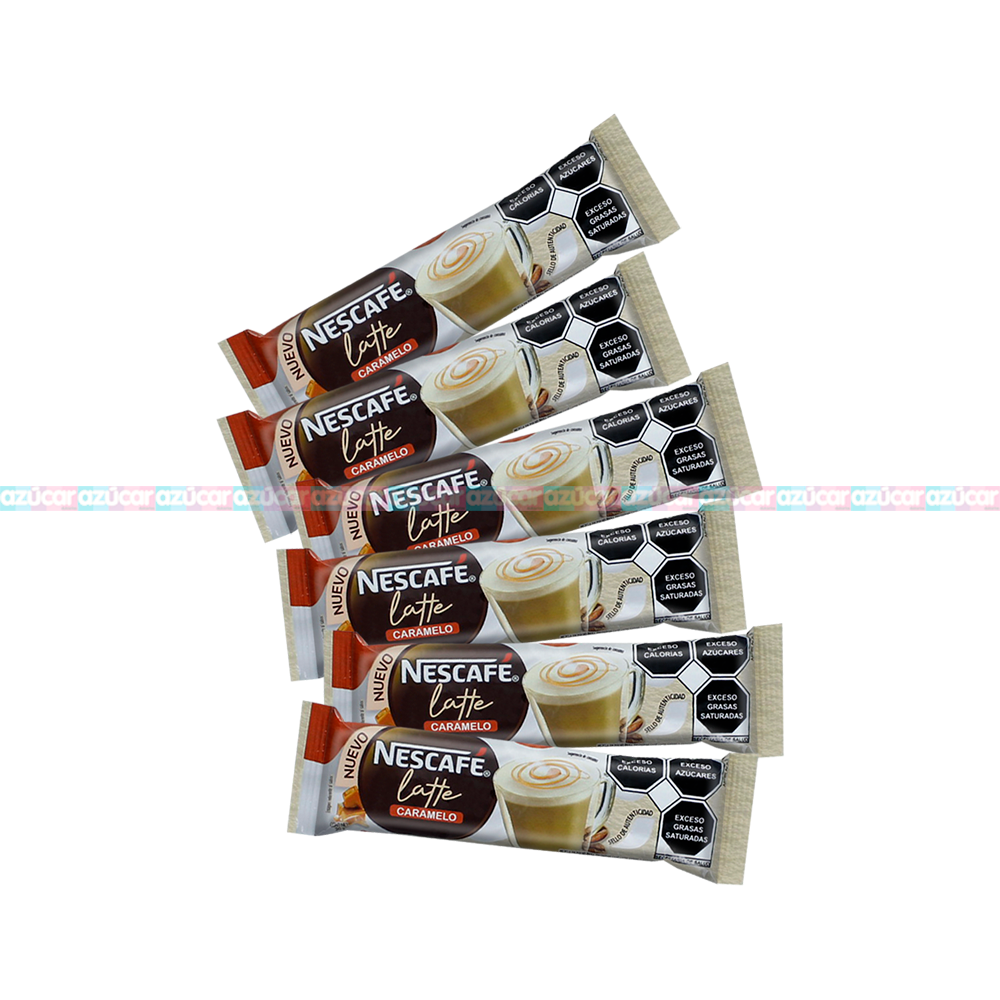 NESCAFE LATTE CARAMELO 6/6 20g