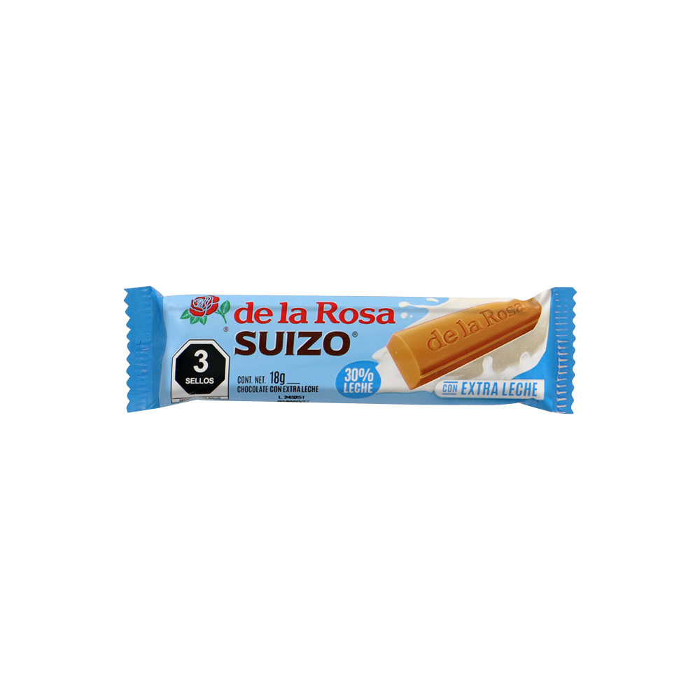 CHOCO SUIZO EXTRA LECHE 20/16PZA