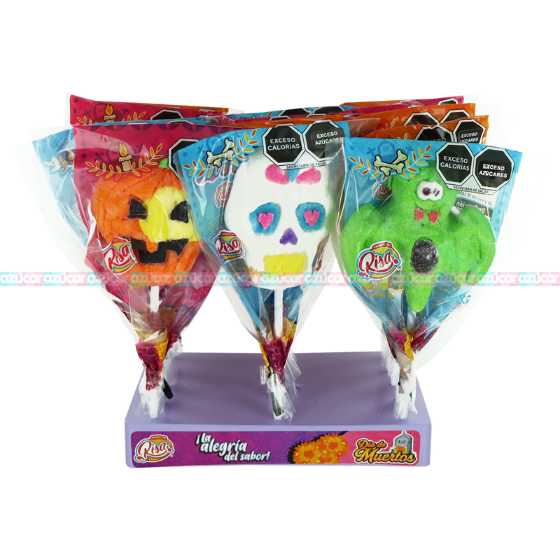 PALETA DIA DE MUERTOS  C/45 PZS