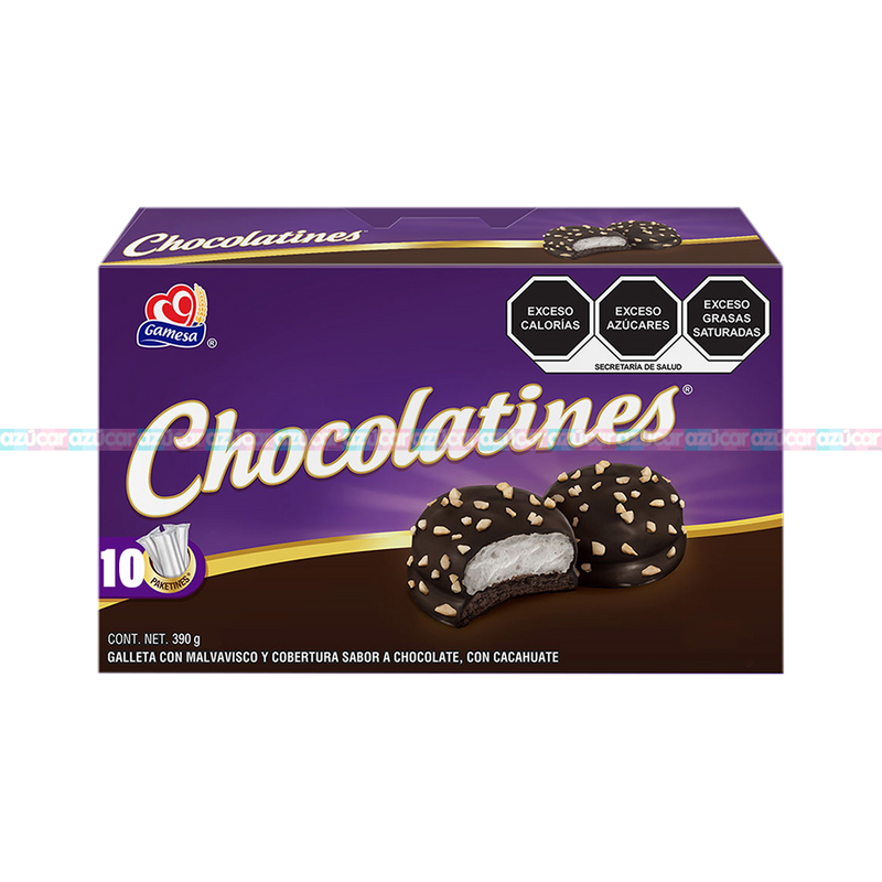 CHOCOLATINES 10/378 GRS