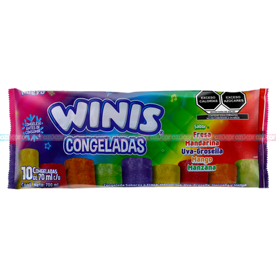 WINIS FRUTAL CONGELADA 12/10
