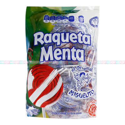 PALETA RAQUETA MENTA 20/40