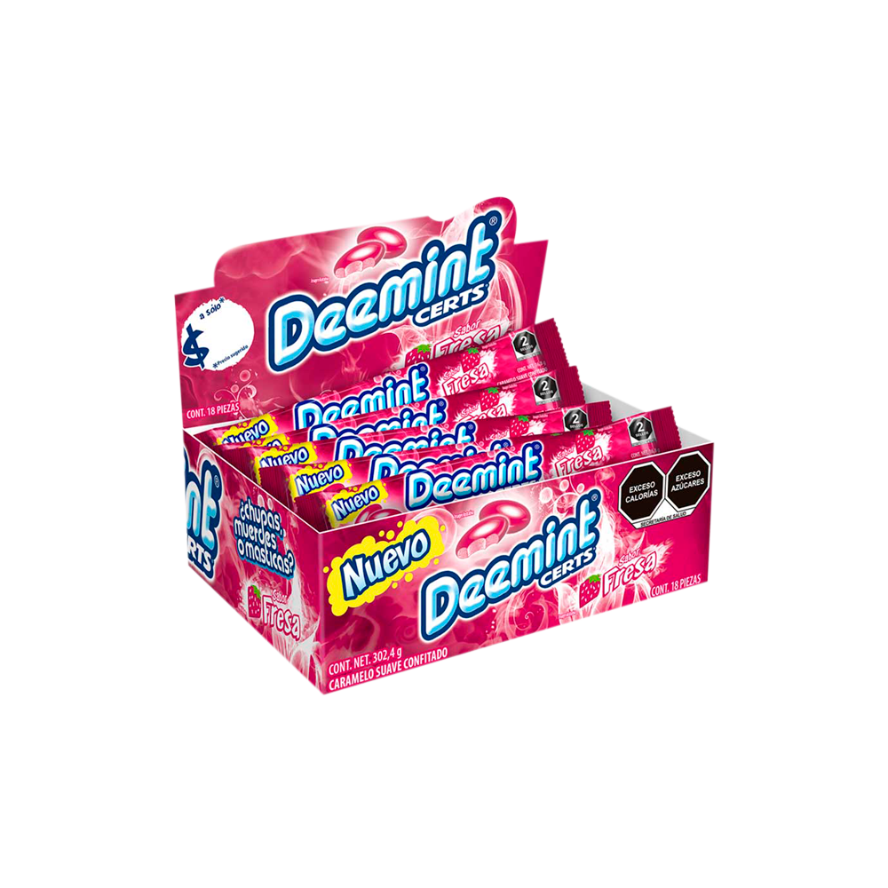 DEEMINT STICK FRESA 20/18