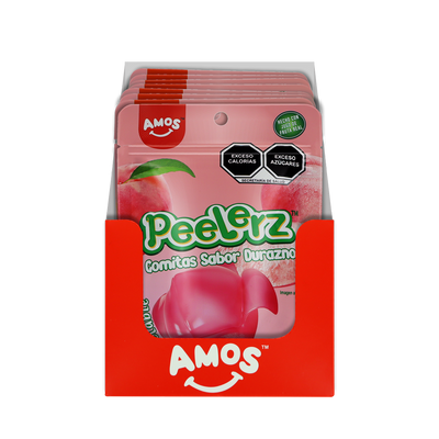 PEELERZ GOMITAS DURAZNO 6/8 PZA