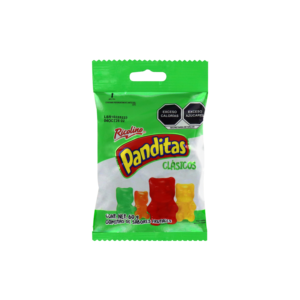 PANDITAS CLASICO 14/8/60GRS