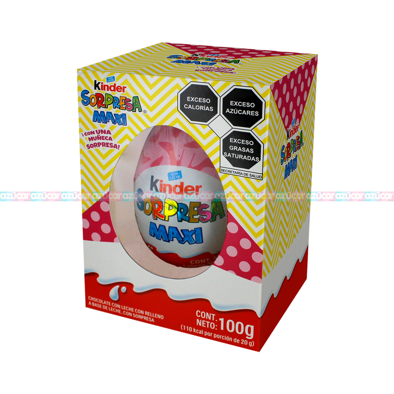 KINDER SORPRESA MAXI 12/100 GRS