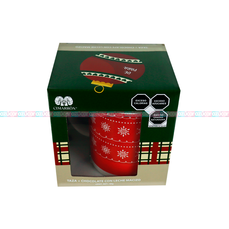 TAZA NAVIDEÑA 40/40G