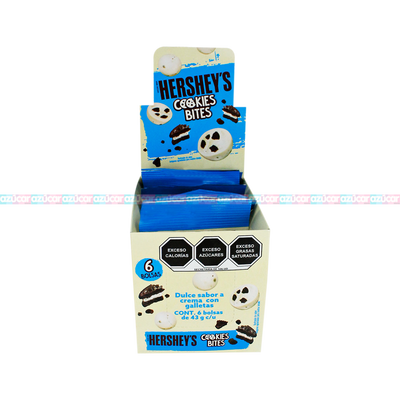 HERSHEY BITES COOKIES 6/6 43G