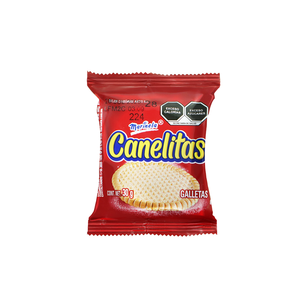 CANELITAS MARINELA 12/360 grs