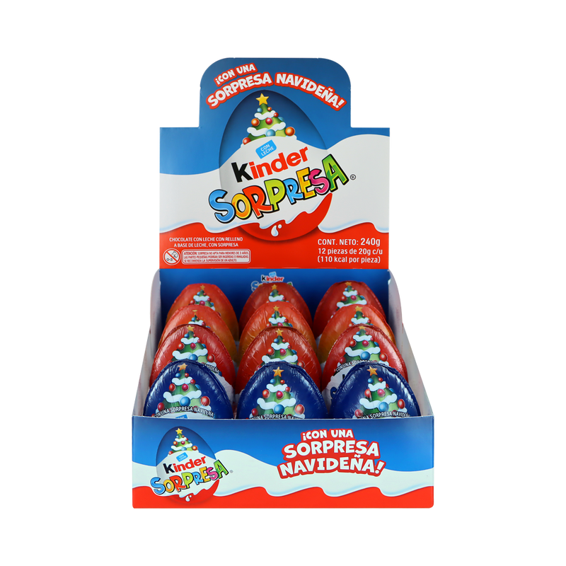 KINDER NAVIDAD T-12 8/12