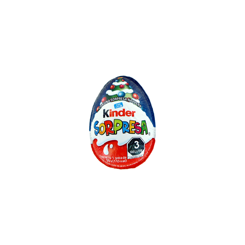 KINDER NAVIDAD T-12 8/12