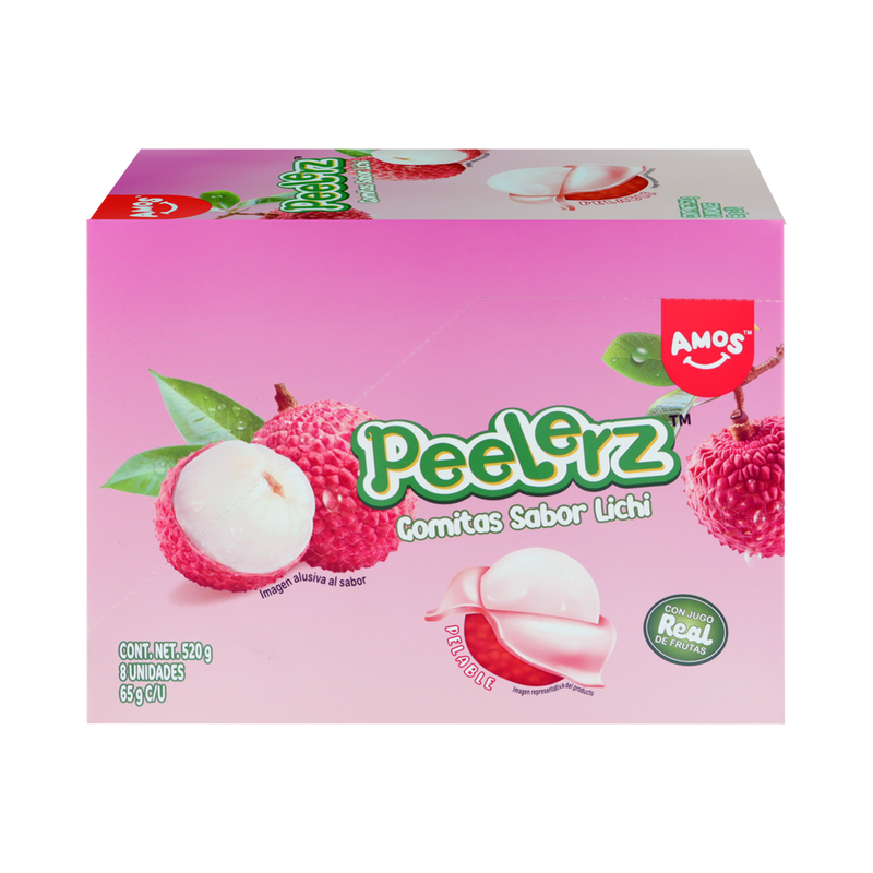 PEELERZ GOMITAS LINCHI 6/8 PZA