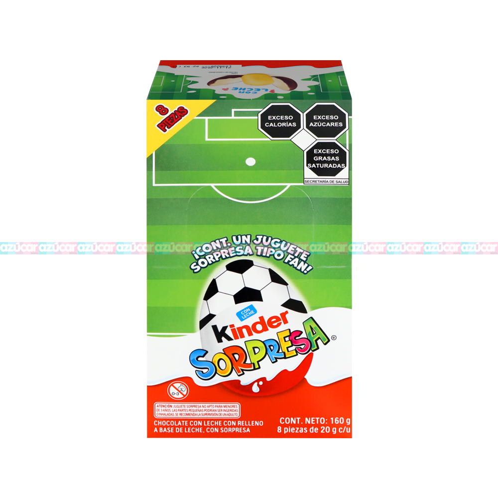 KINDER MUNDIAL MEX 12/8PZA