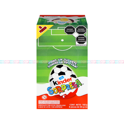 KINDER MUNDIAL MEX 12/8PZA