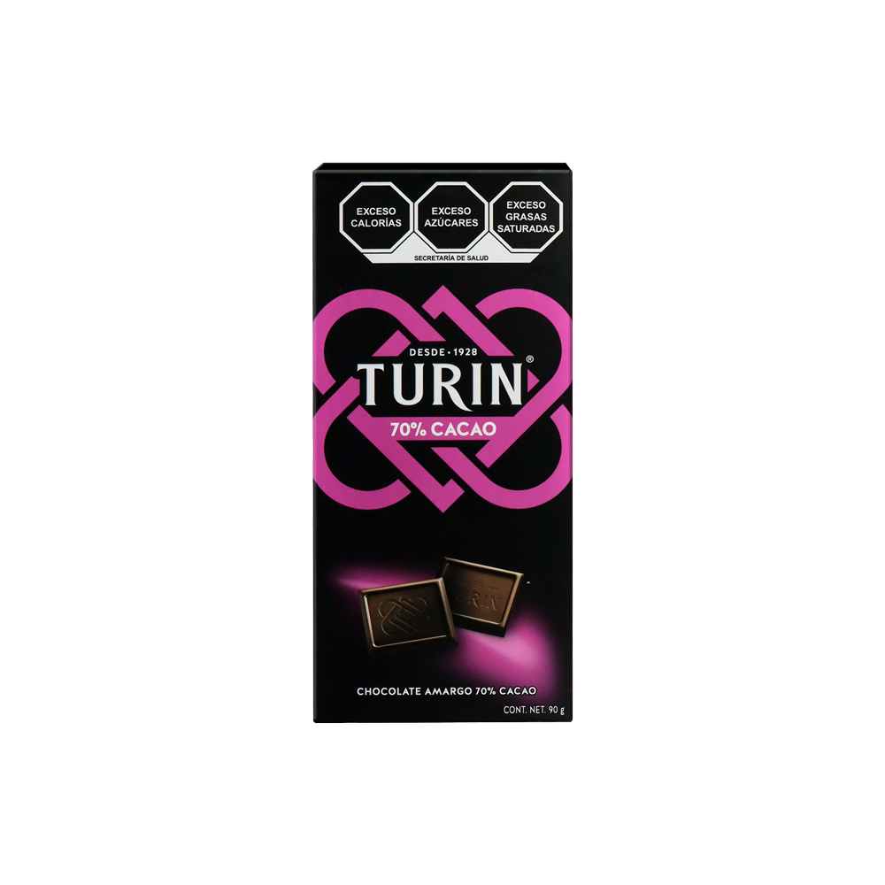 TABLILLA TURIN 70% 16/90G