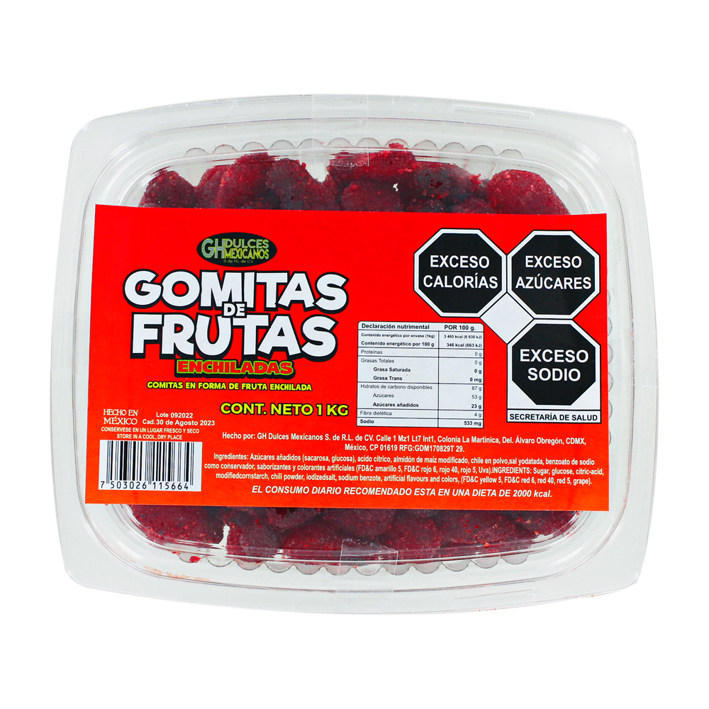 GH FRUTITAS ENCHILADAS 10/1KG
