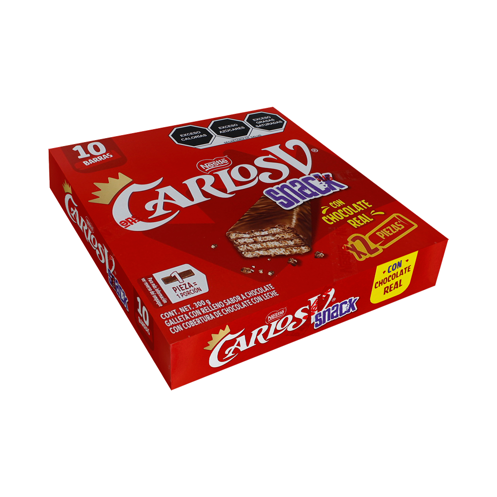 CARLOS V SNACK VARILLERO 8/10