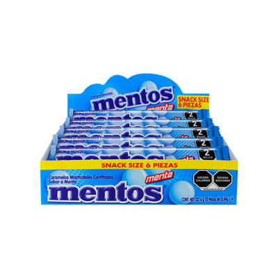 MENTOS CANDY MENTA 20/15