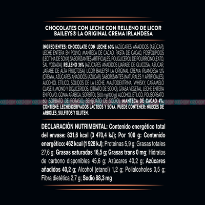 TUBO BAILEYS 6/180 G