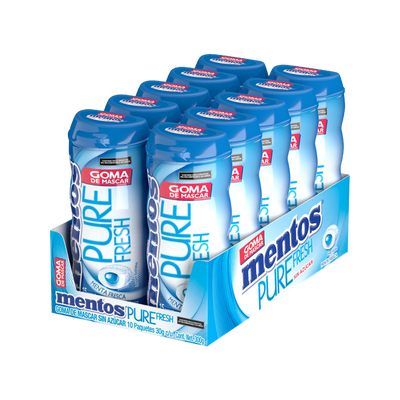 MENTOS GUM MENTA  6/10