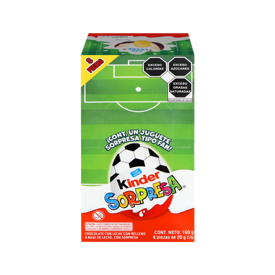 KINDER MUNDIAL MEX 12/8PZA