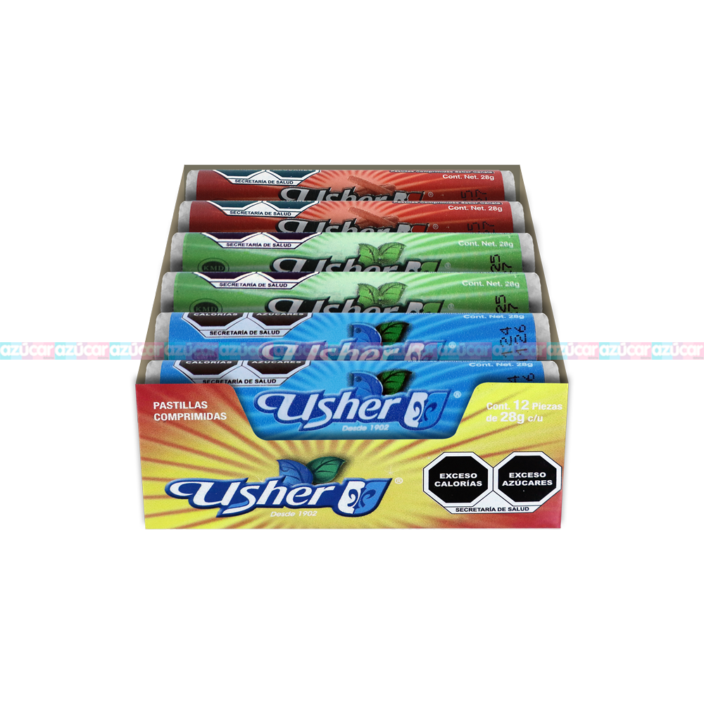 USHER TUBO SURTIDO 24/12