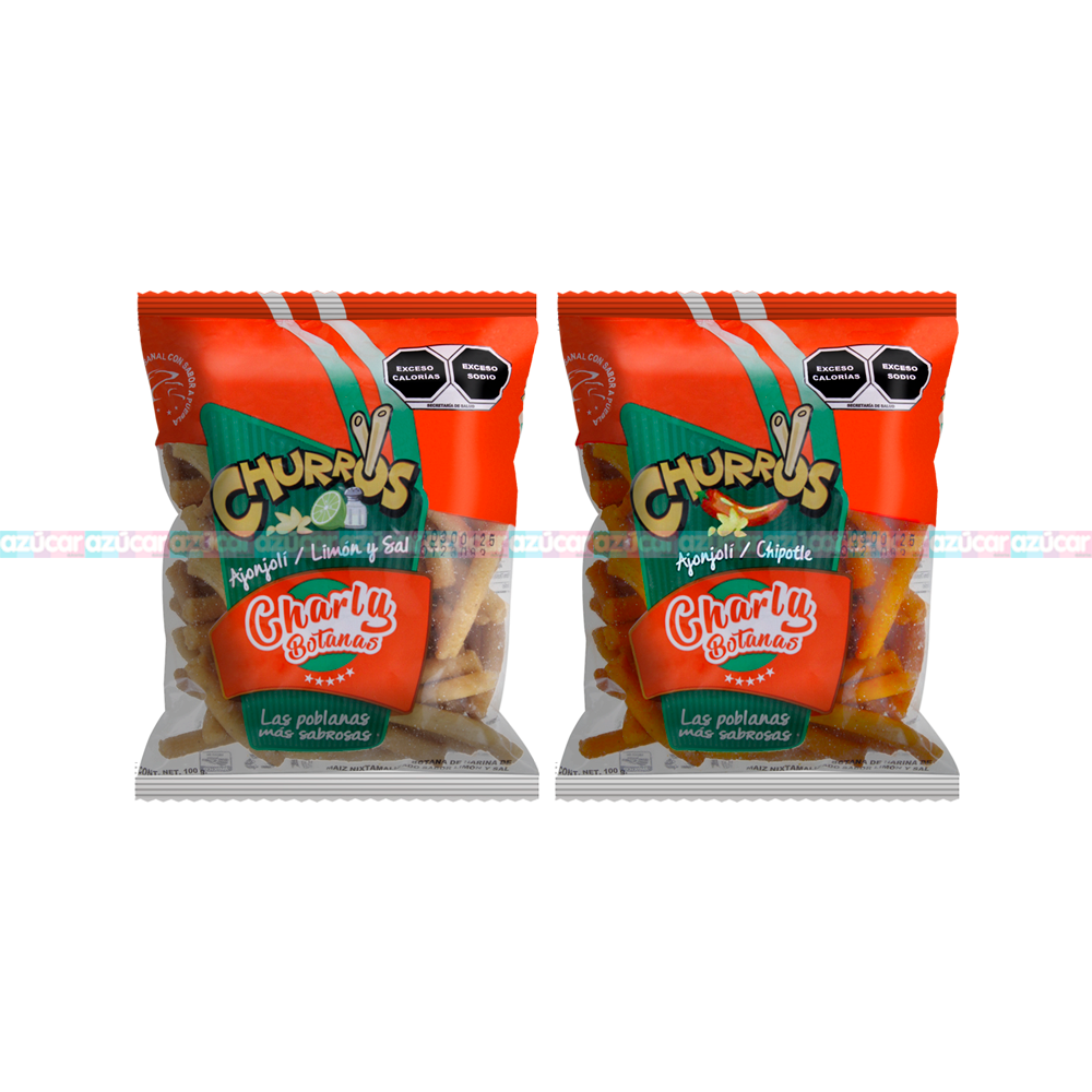 CHARLY SURTIDO 100G C/25 PZS