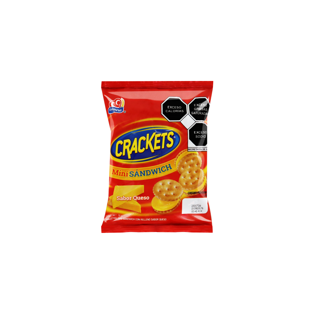 CRACKETS MINI QUESO 64/38GR