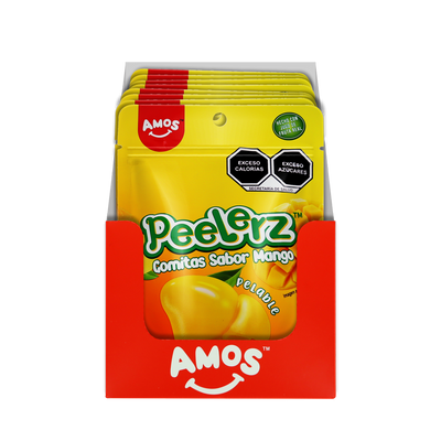 PEELERZ GOMITAS MANGO 6/8 PZA