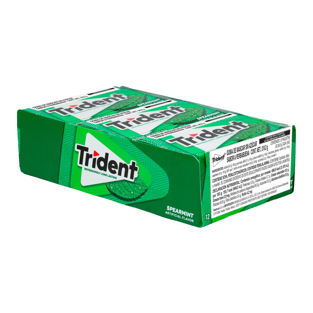 TRIDENT 14s  YERBABUENA 12/12PQT