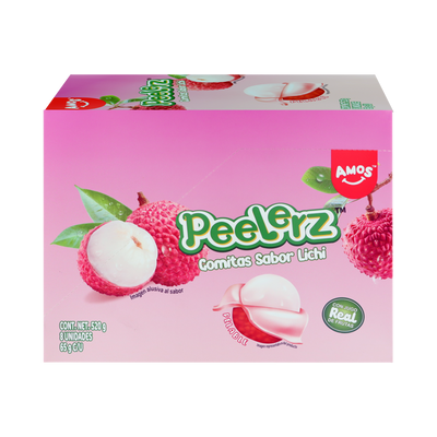 PEELERZ GOMITAS LINCHI 6/8 PZA