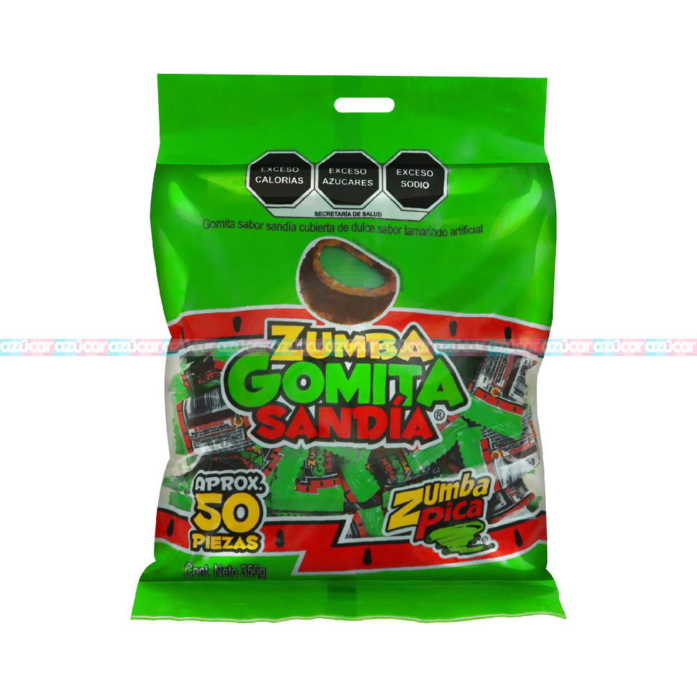 ZUMBA GOMITA SANDIA 24/50PZA